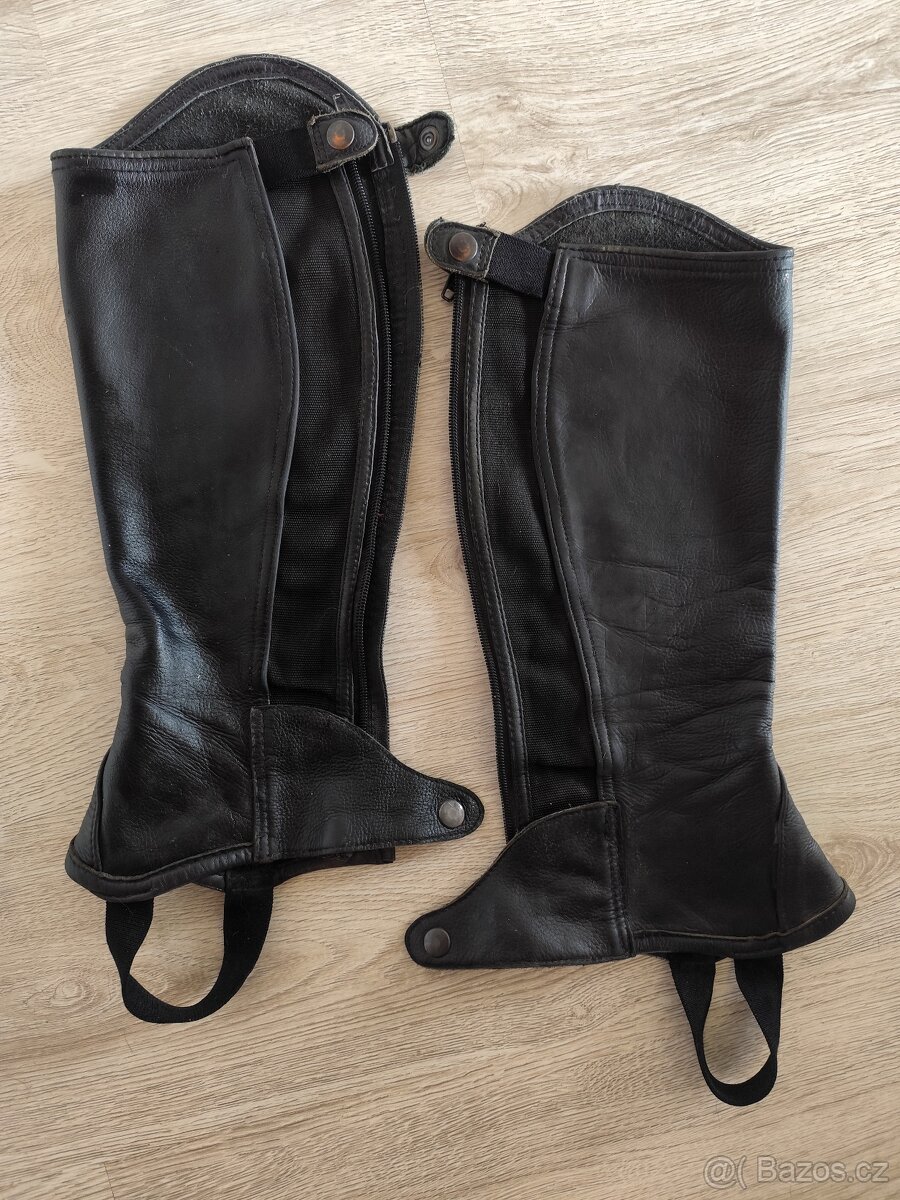 Kožené minichapsy Cassini - 2