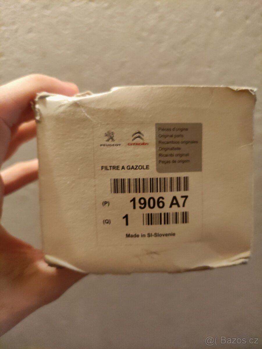 Palivový filtr 1906 A7 - 2