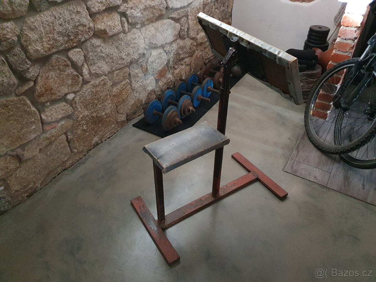 Scottova lavice na cvičení bicepsu - 2