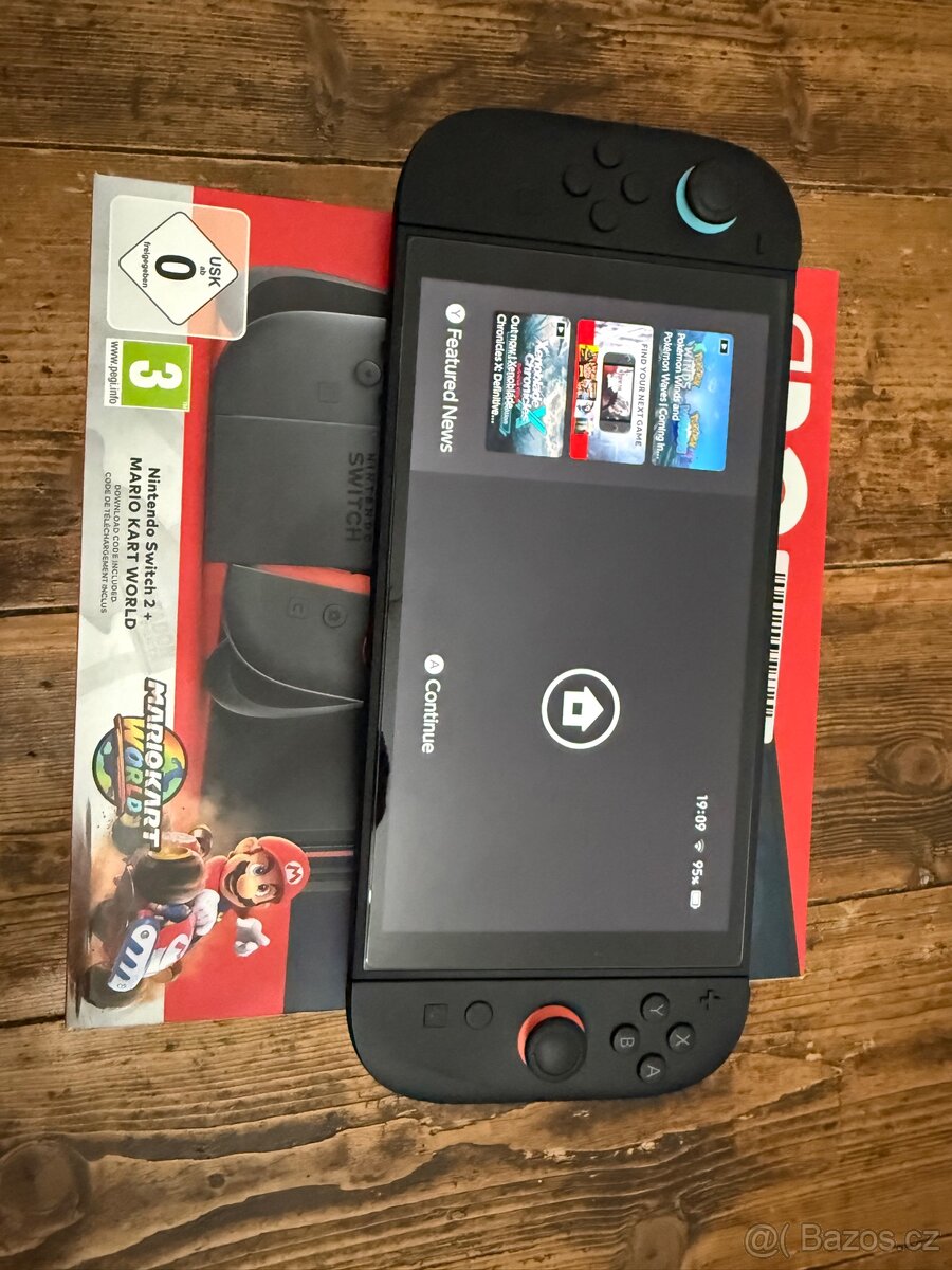 Nintendo Switch 2 + 4 hry + pouzdro - 2