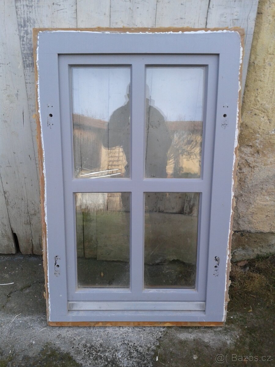 Dřevěné okno 70 x 110 cm - 2
