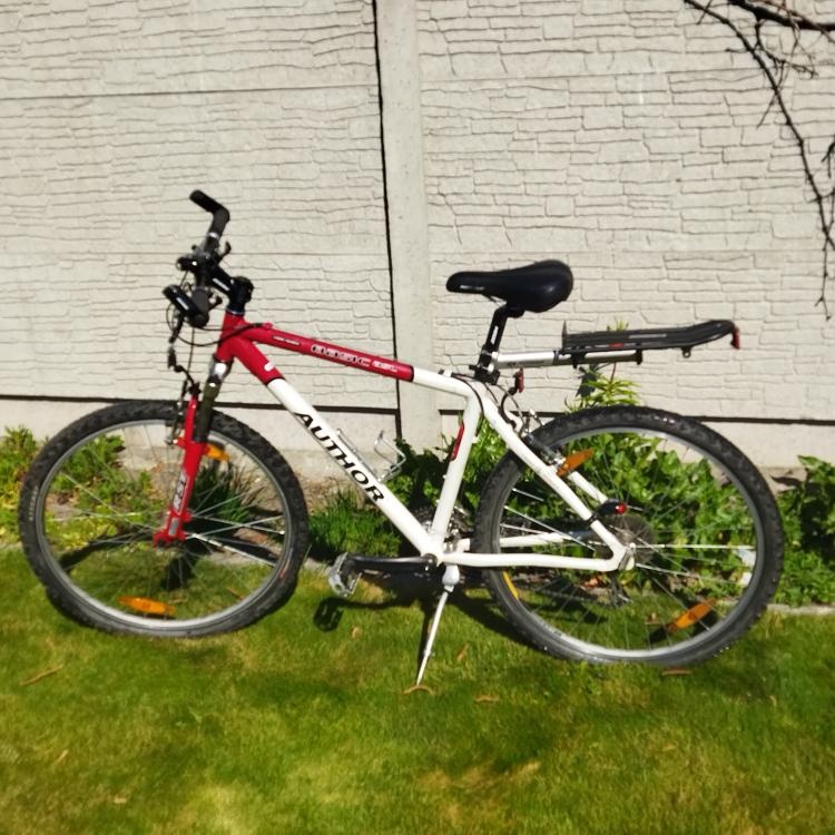 Horské kolo Author BASIC ASL s nosičem - 2