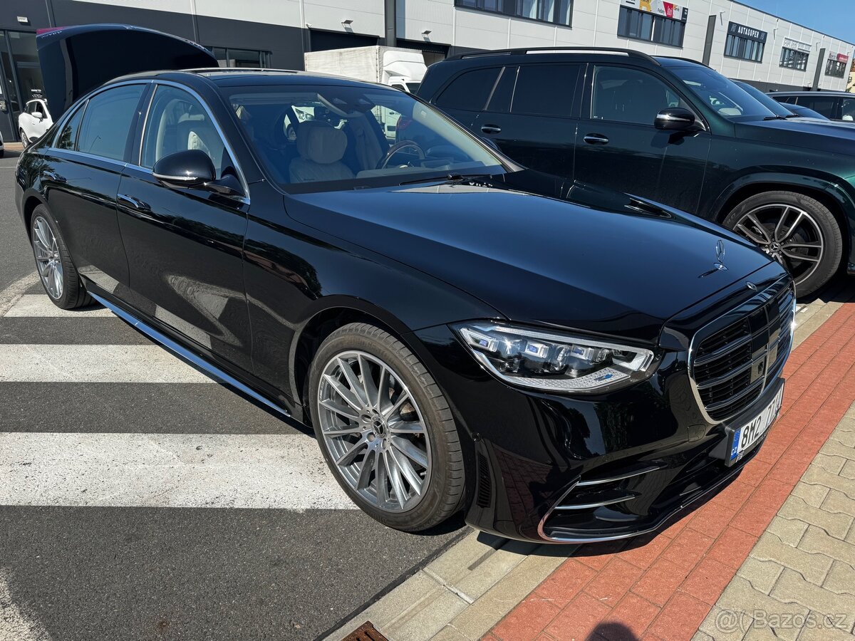 Mercedes S 450d long, 4 matic, natáčecí zadní náprava - 2