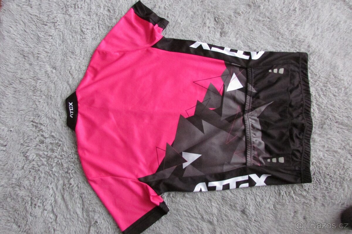 Cyklistický dívčí dres ATEX vel. 164 - 2