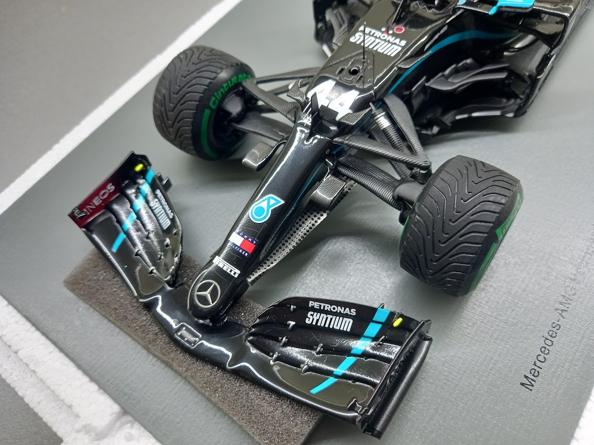 F1 MERCEDES W11 HAMILTON VÍTĚZ GP TURECKA 2020 SPARK 1:18 - 2