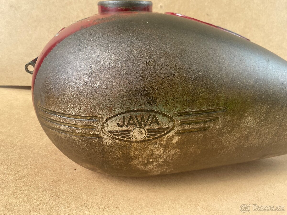 Nádrž Jawa 250,350 pérák patinovka - 2