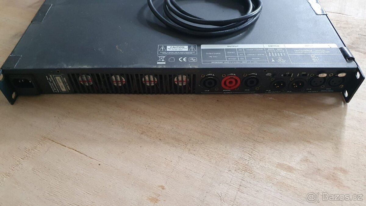 ZESILOVAČ PL-AUDIO D1800 - 2