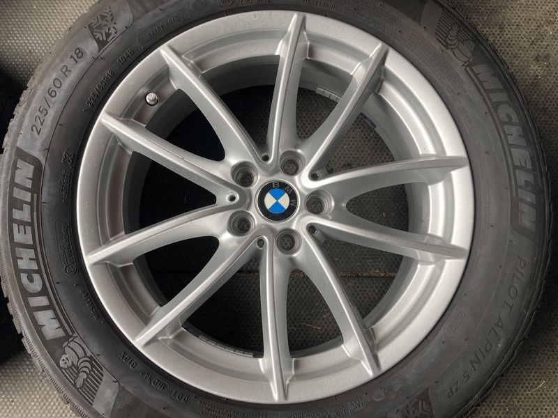 Alu kola BMW X3 G01 18" 5x112 zimní MICHELIN 225/60R18 - 2