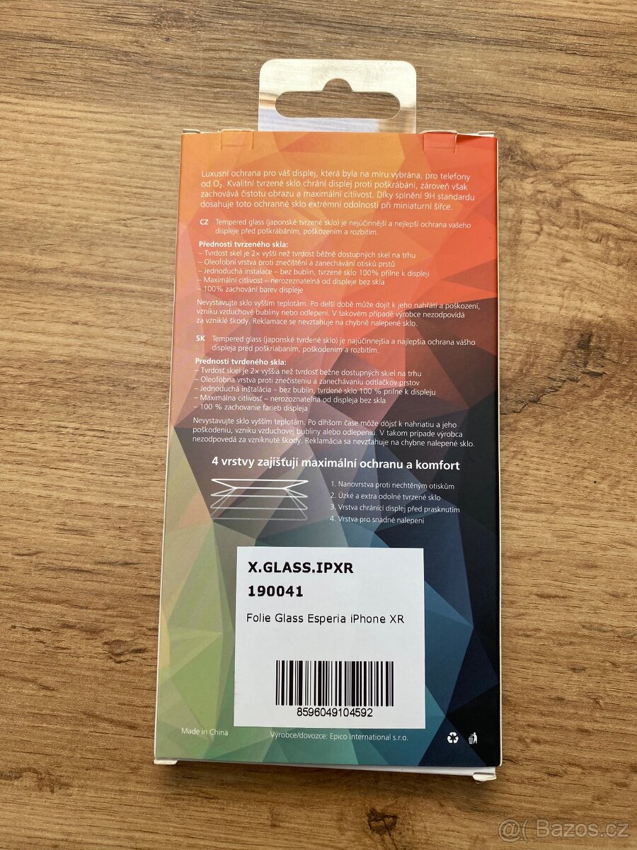 iPhone 11/XR Tvrzené ochranné sklo esperia - 2