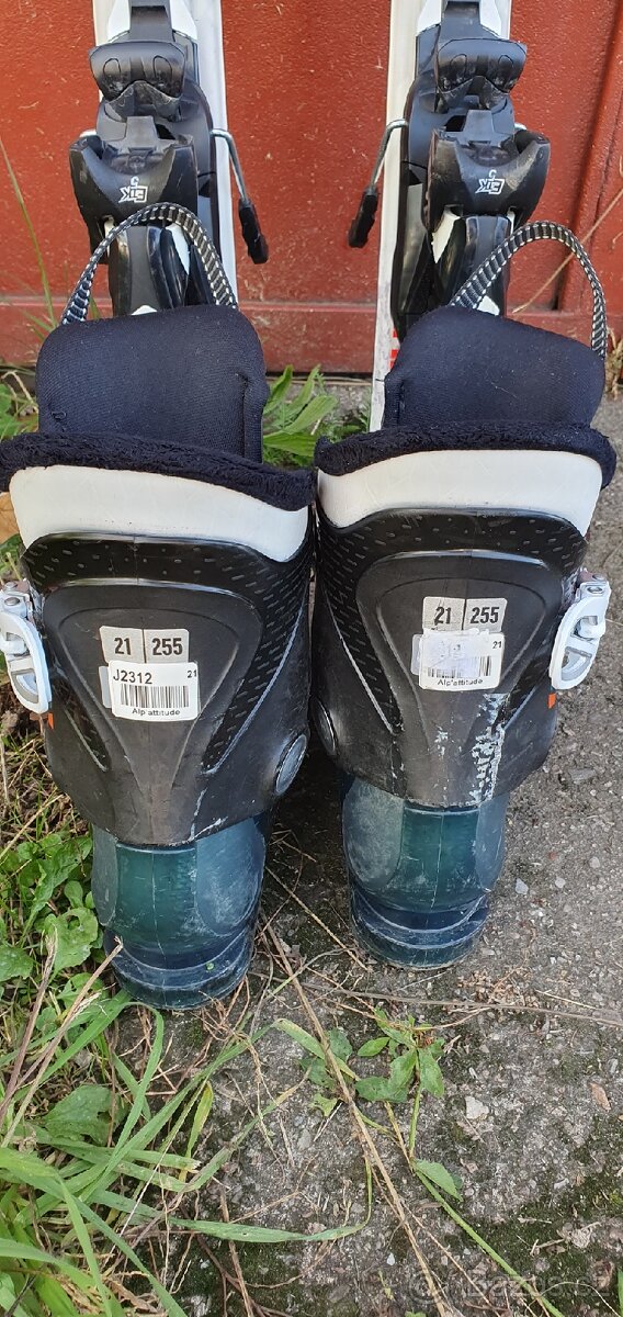 Dětské lyže Dynamic 100 a lyžáky. - 2