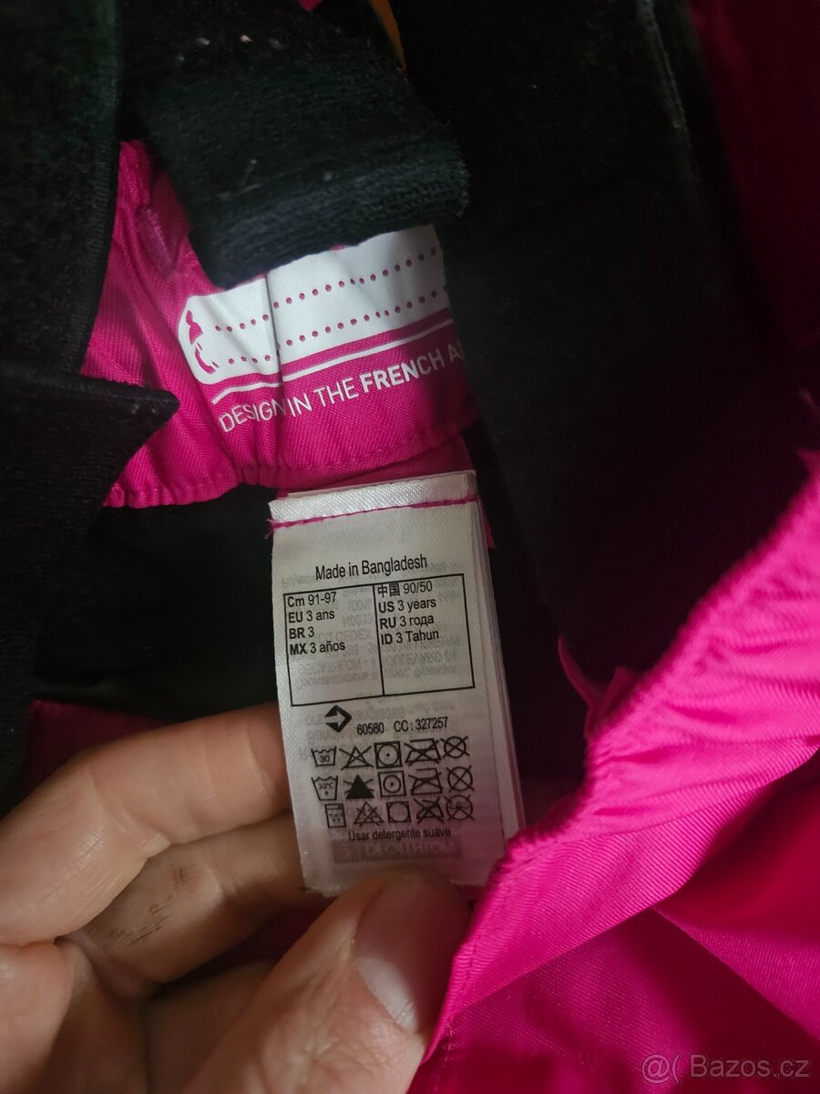 Dětské lyžařské kalhoty Wedze vel 91-97 - 2