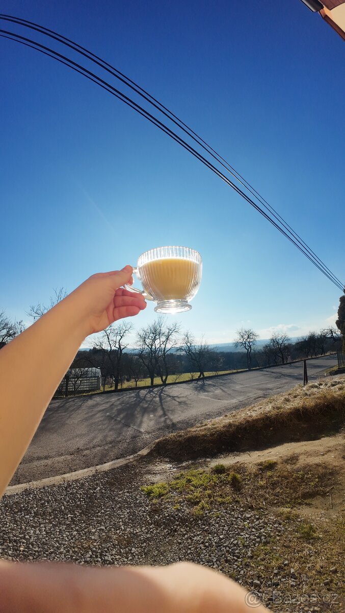 Svíčka meduňkový šálek čaje - 2