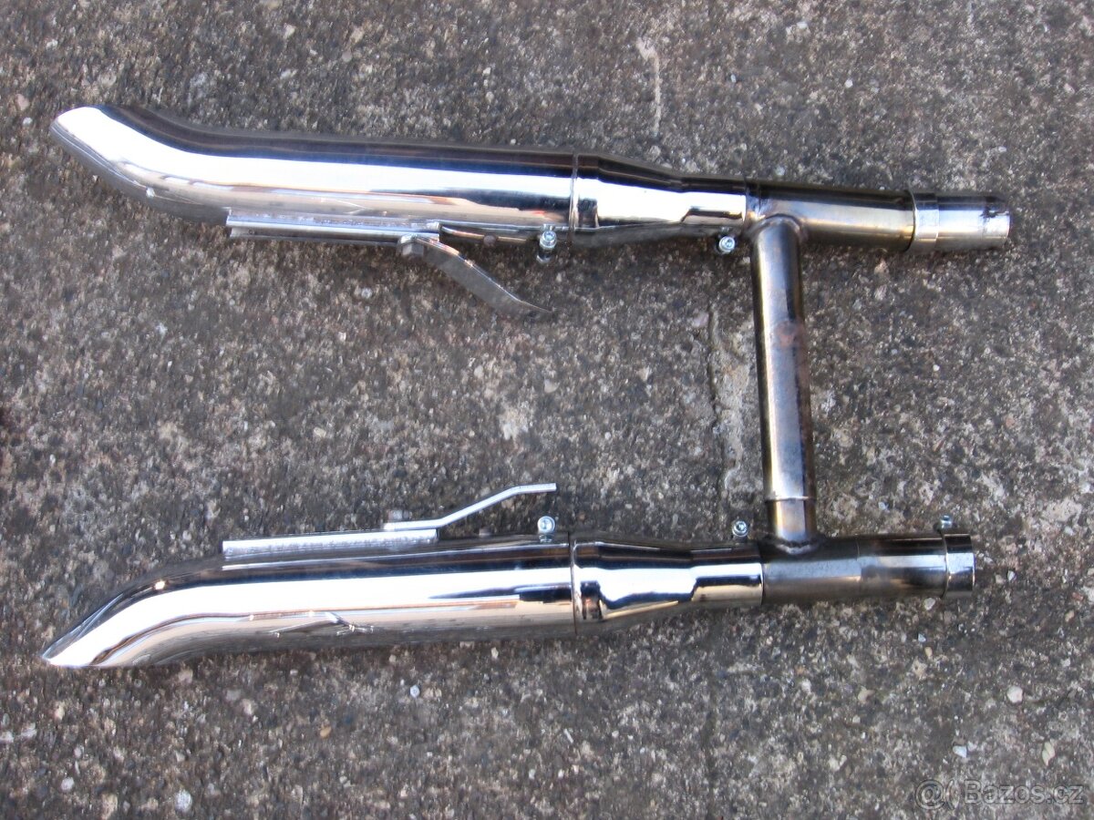 Intruder 1400 výfuky - 2