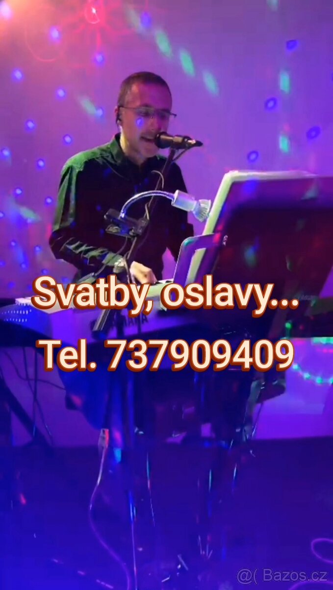 Živá hudba - svatby, oslavy DJ.Produkce Nový Jičín - 2