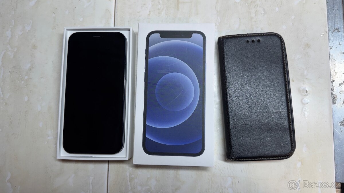 IPhone 12mini 64GB černý, super stav - 2