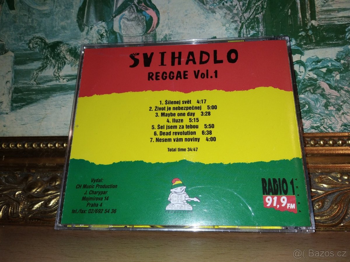 CD Švihadlo Reggae vol.1 - 1994 Jiří Charypar - 2