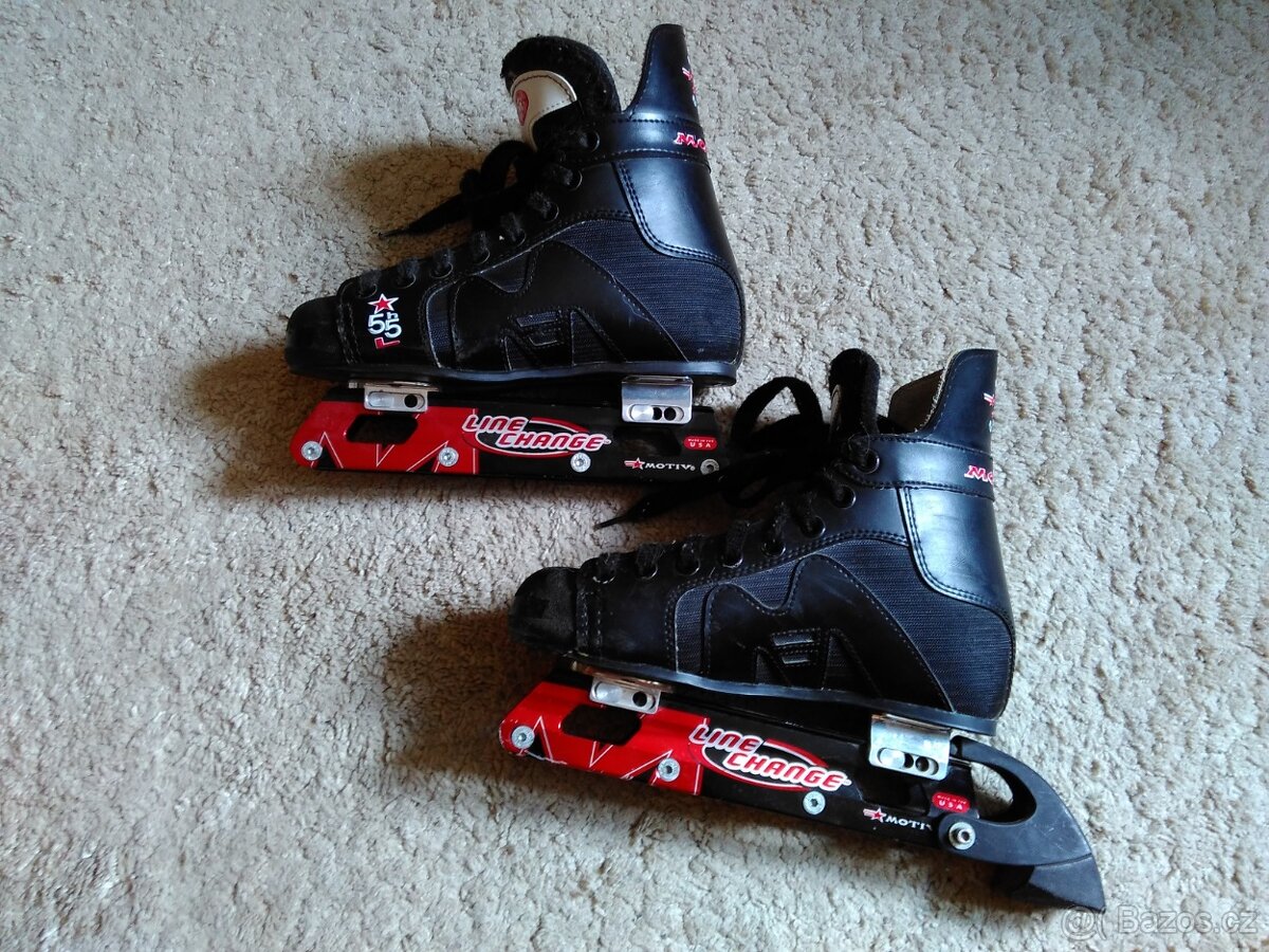 vel.41, Motiv in-line brusle s posuvnou lištou - 2