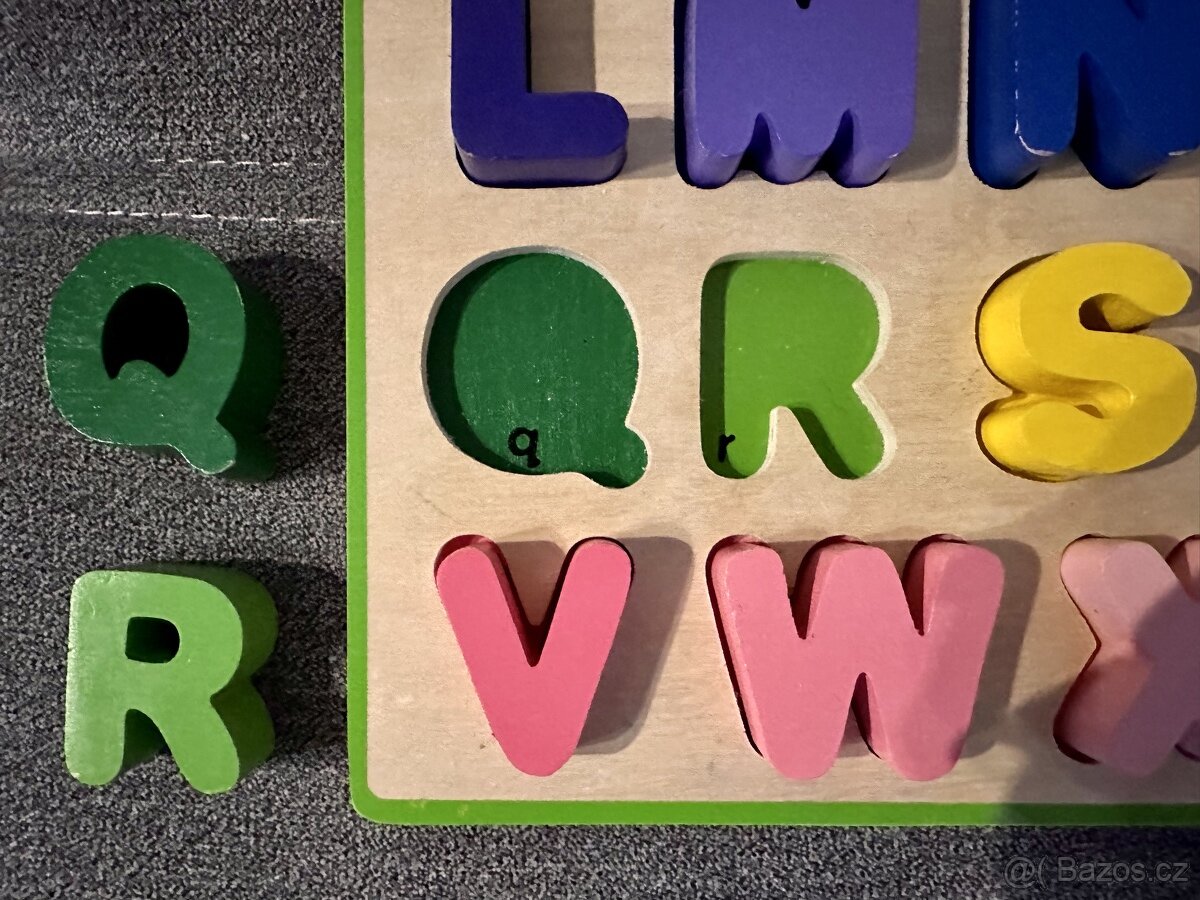 Dřevěná abeceda - 2