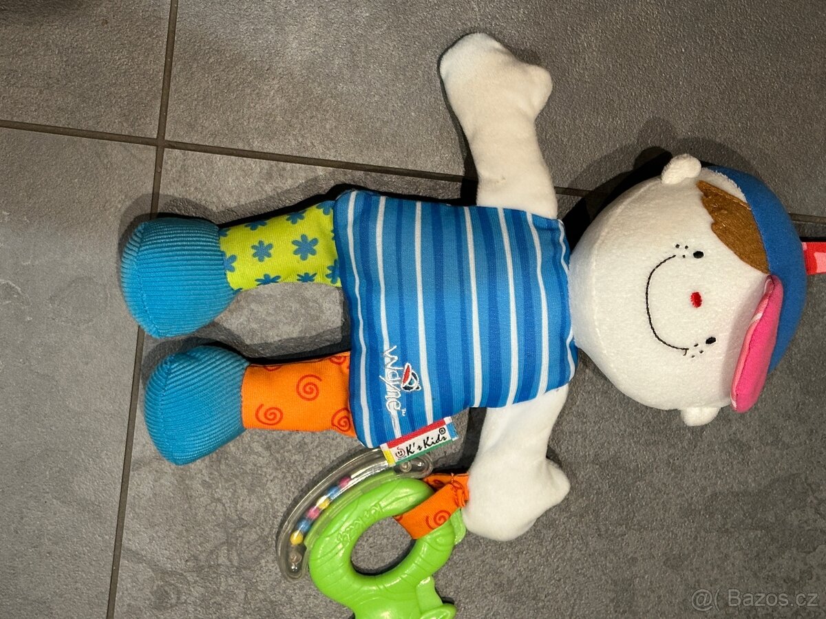 Úchyt na kočárek - veselý kluk Wayne - 2