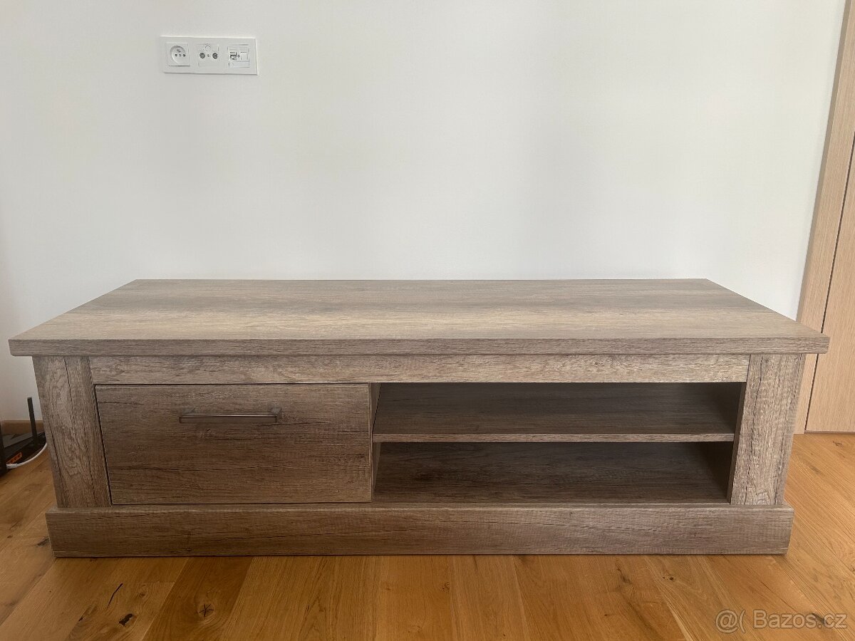 TV stolek - dub canyon - 2