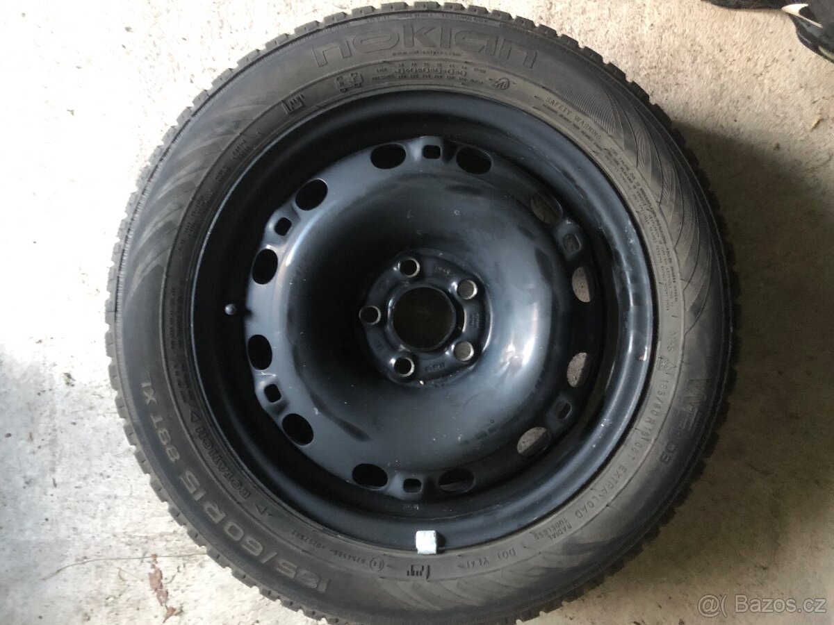 Sada disku a p pneu 185/60R15 rozteč 5x100 - 2