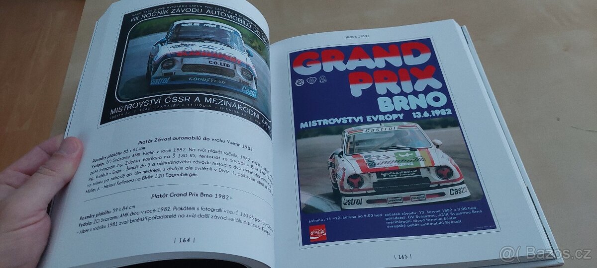 Škoda 130RS velmi pěkný historický plakát vel. 60 X 85 cm - 2