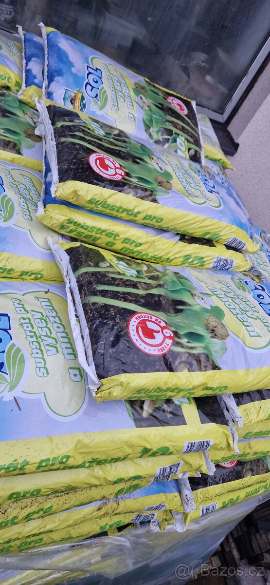 Substrát ,hnojiva, netkana geotextilie - 2