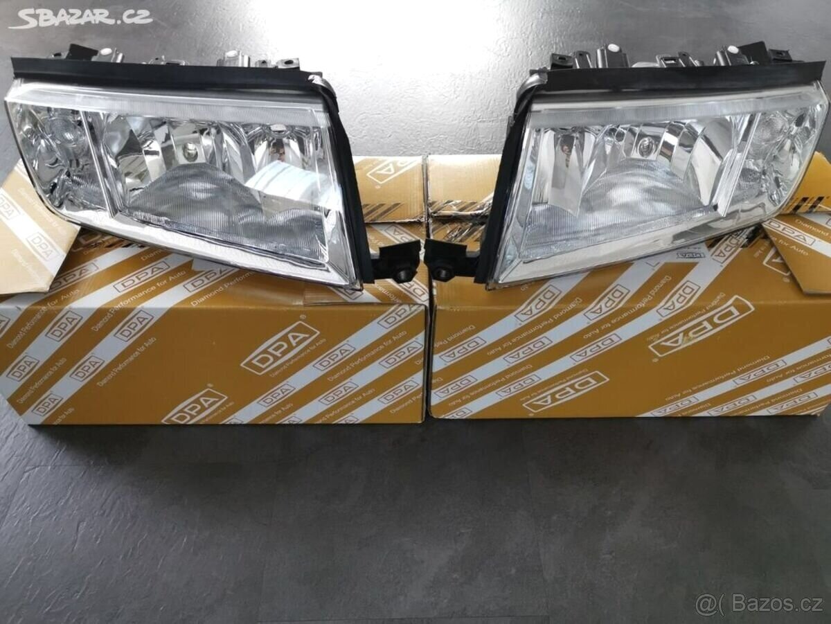 PŘEDNÍ SVĚTLA FABIA 1 / ZÁRUKA 2 ROK Y / ZASÍLÁME - 2