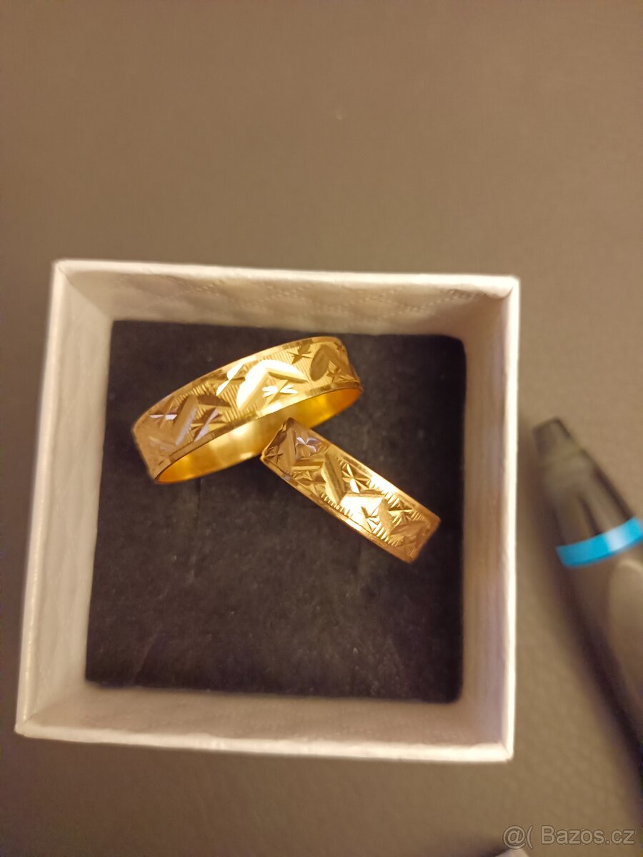 Prodám pár snubních prstenů - 2