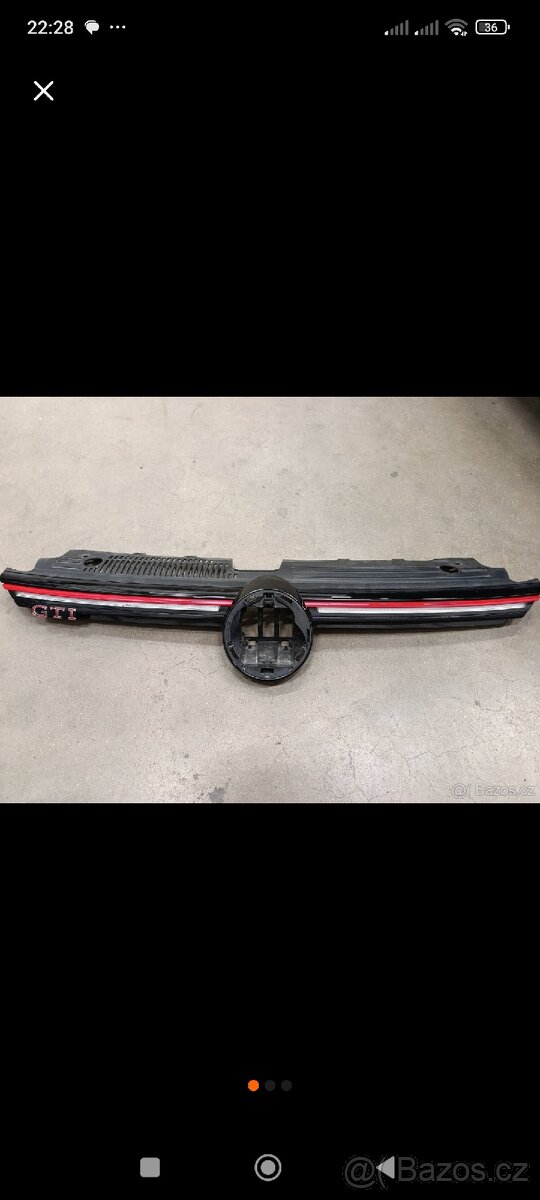 Volkswagen golf 8 GTI (maska) - 2