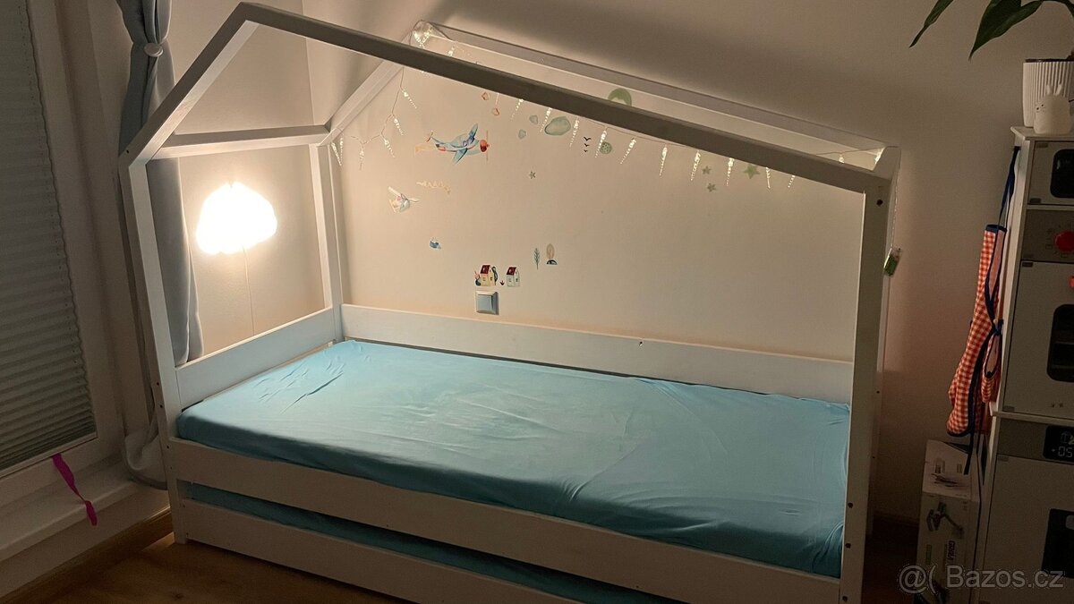 Dětská postel / postýlka pro 2 děti - 2