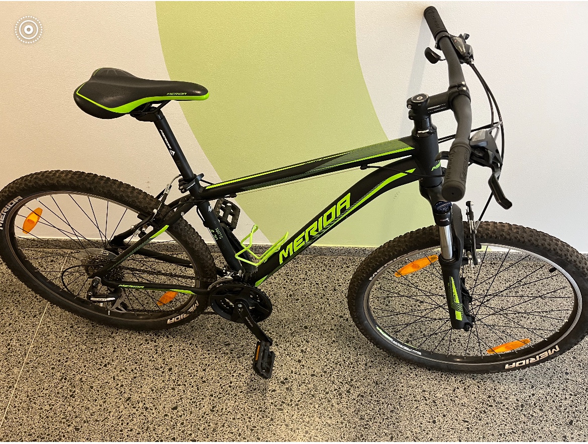 MERIDA matts 6.20 černo zelené Junior 16” - 2