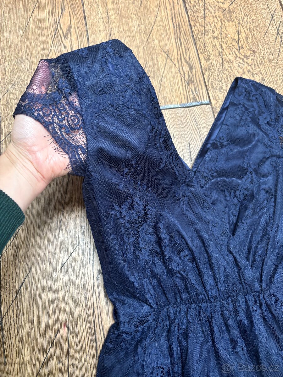 Dámské tmavě modré šaty Dorothy Perkins, vel. 36 - 2
