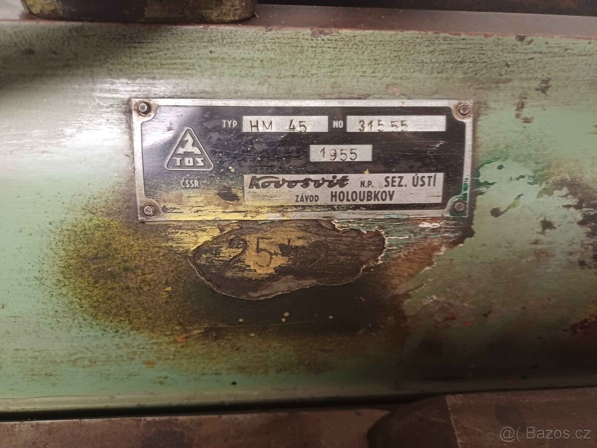 Obrážečka TOS HM45 - 2
