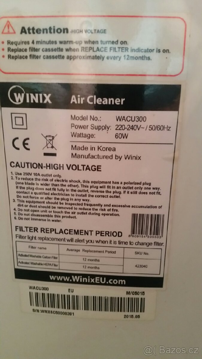 Čistička vzduchu - 2