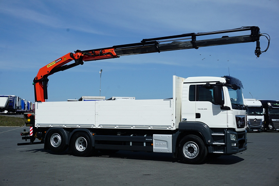 MAN TGS 26.400 6x2 - valník s hydraulickou rukou - 2