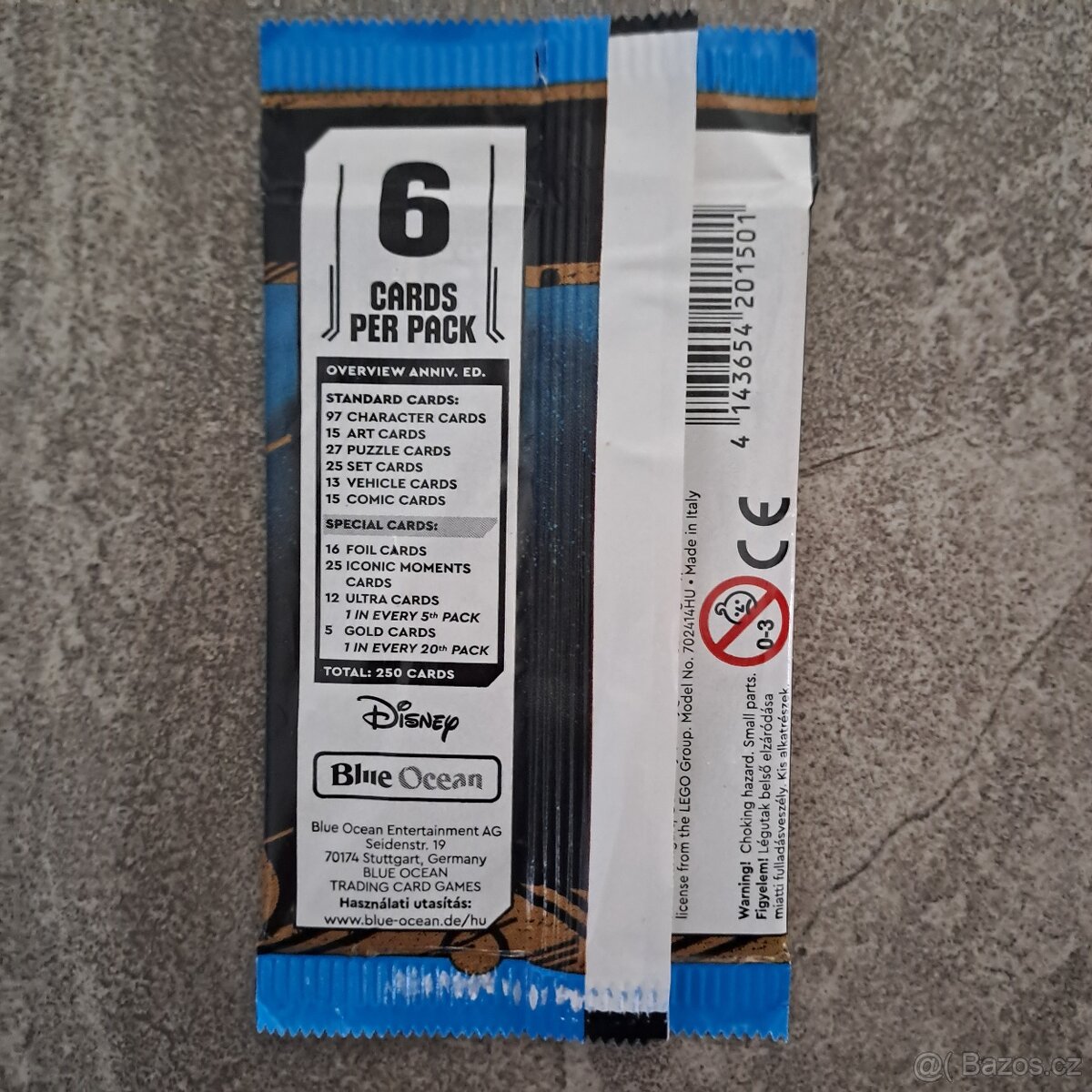 Lego kartičky 25 years star wars - 2