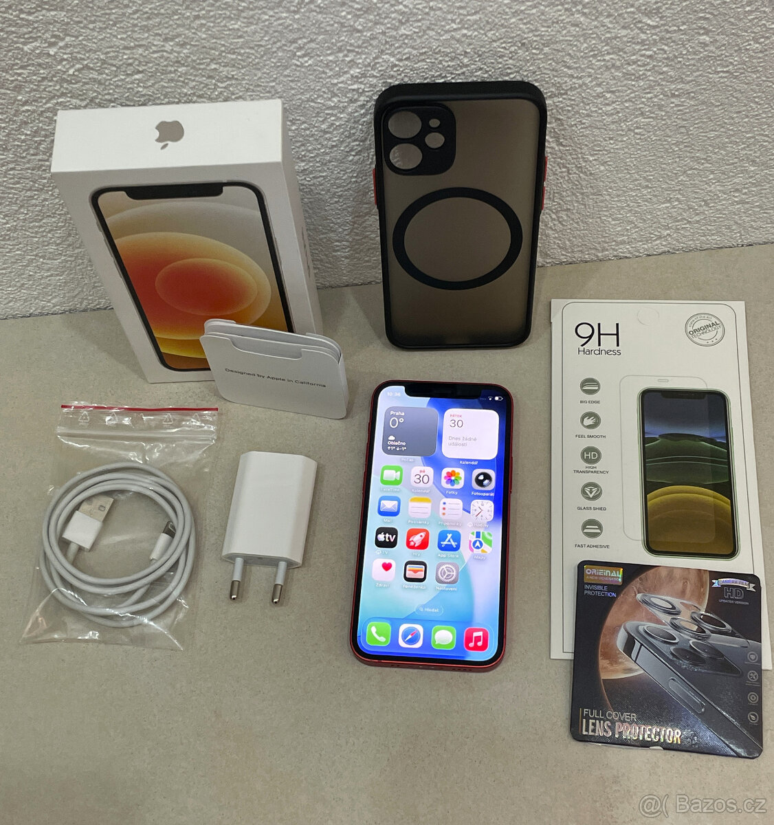 🍏 Apple iPhone 12 MINI 128GB - Red (12m. ZÁRUKA) + DÁRKY - 2
