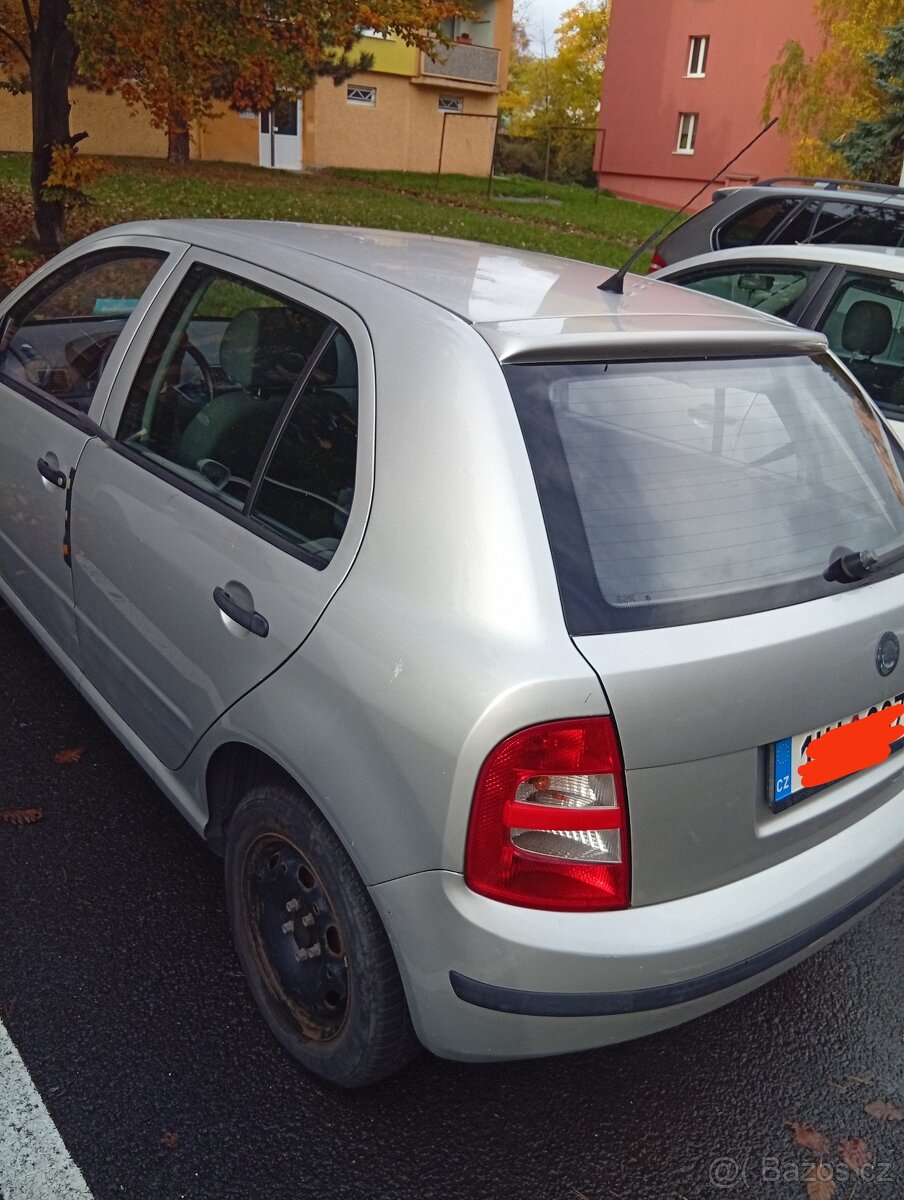 Škoda fabia 1,4 55kw r.v 2000 na ND - 2