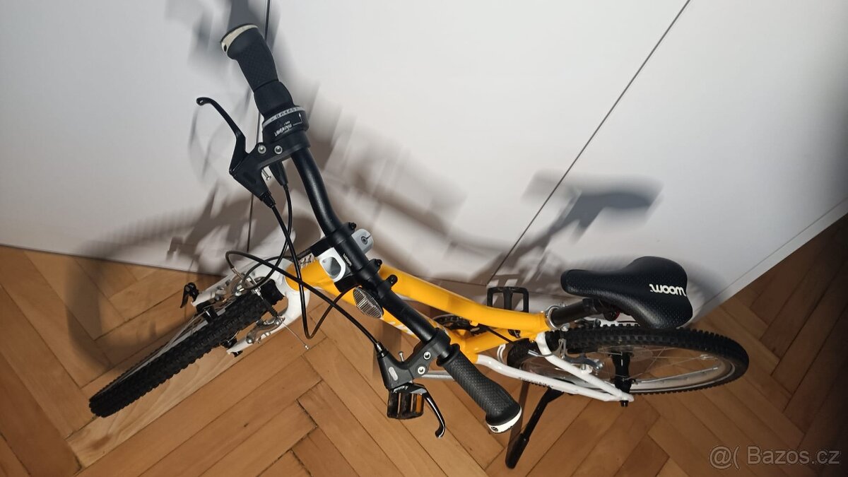 Dětské kolo Woom 4, žluté - 2