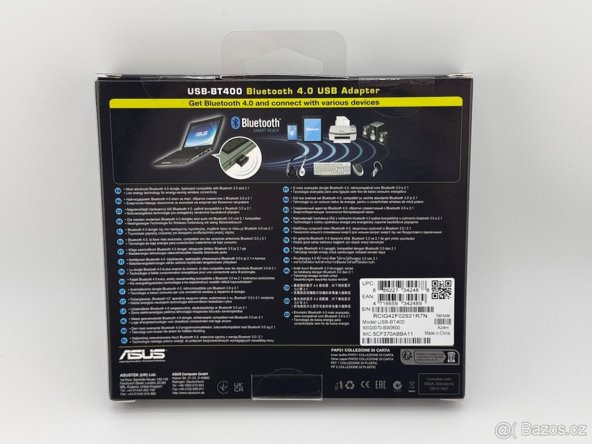 Bluetooth adaptér Asus USB-BT400 - 2