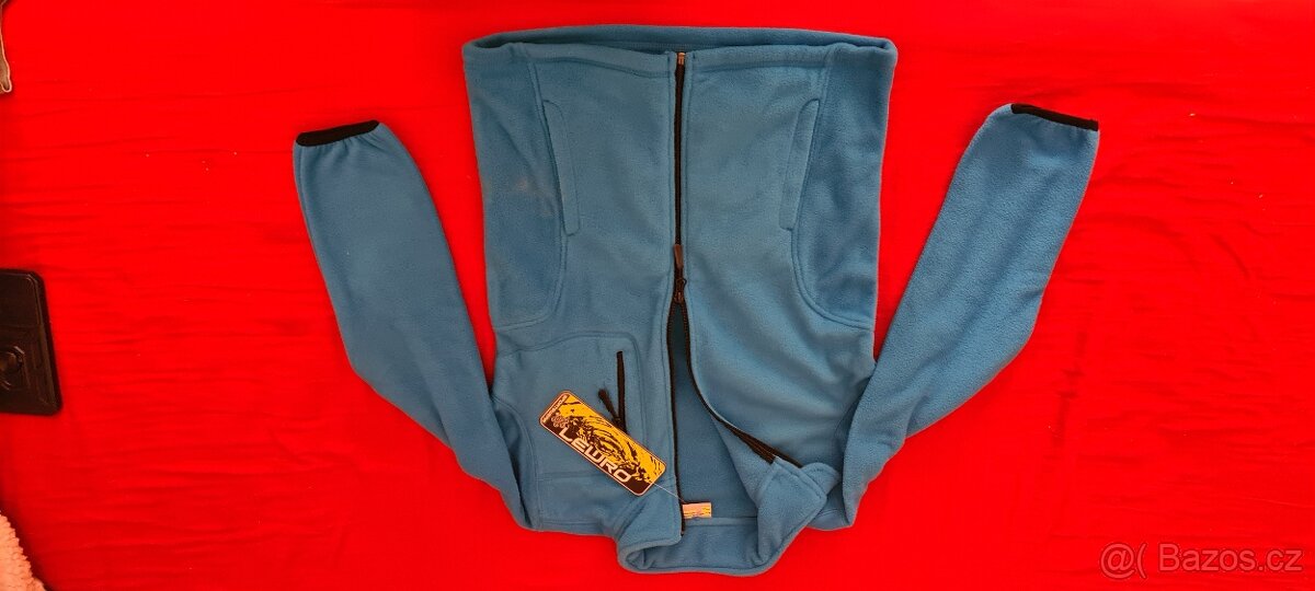 Dětská fleecová mikina Lewro - modrá - 2