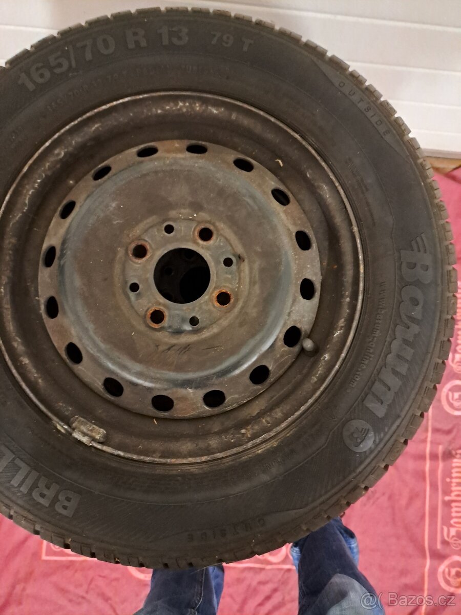 Sada letnich kol 165/70r13 - 2