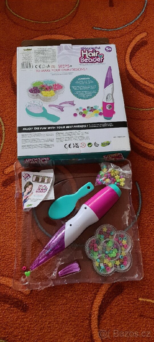 Korálkovač set na vlasy - 2