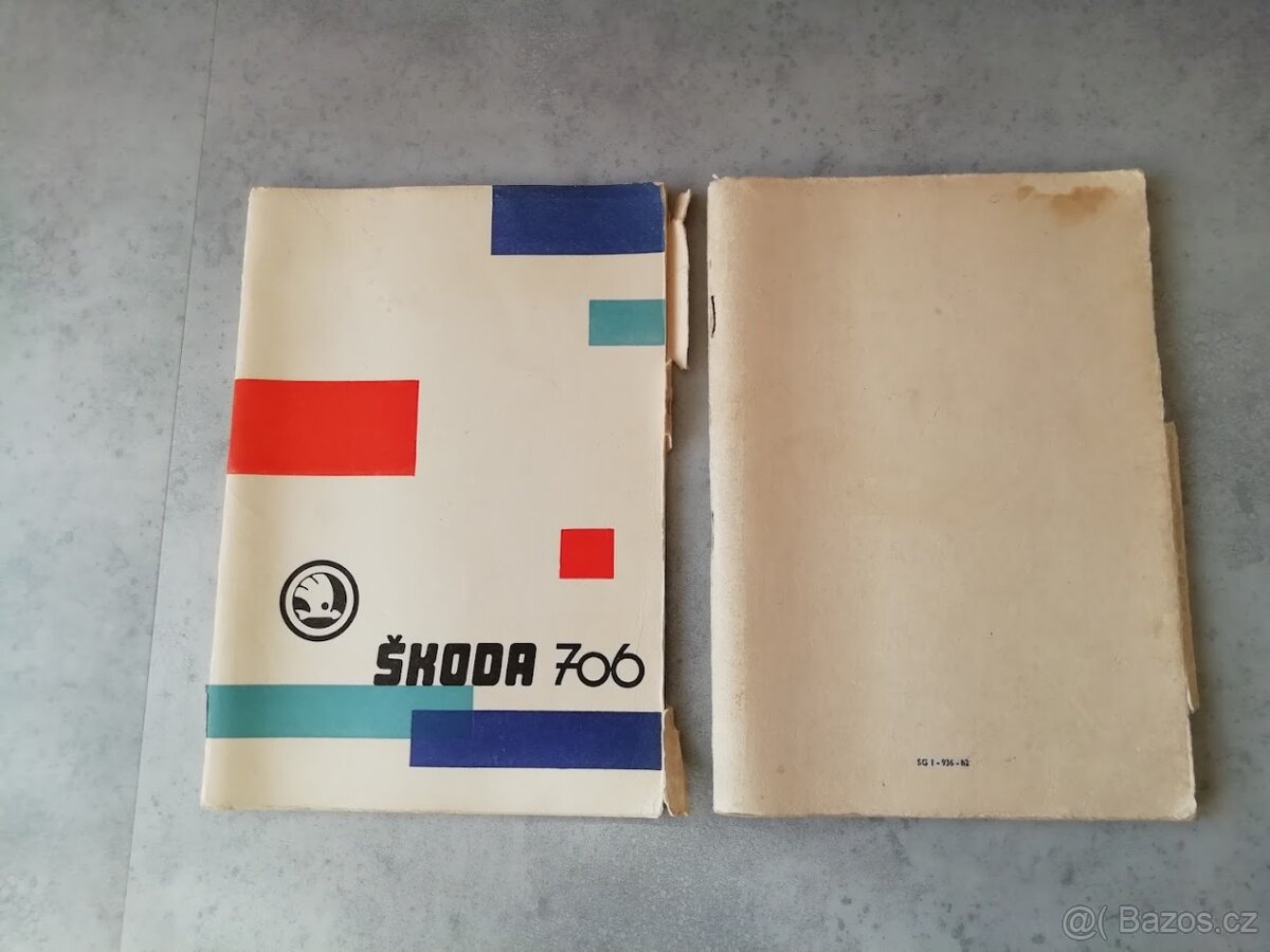 Škoda 706 RTS, RTTN - dokumentace - 2