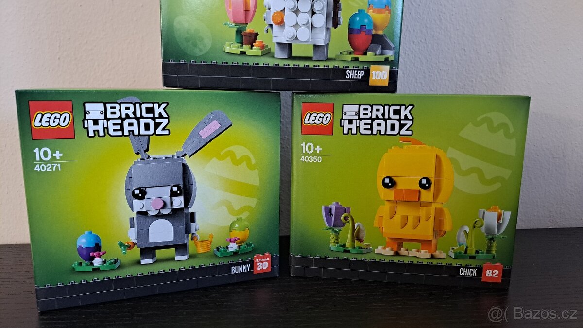 Lego Brickheadz sada 40271 + 40350 + 40380 - 2