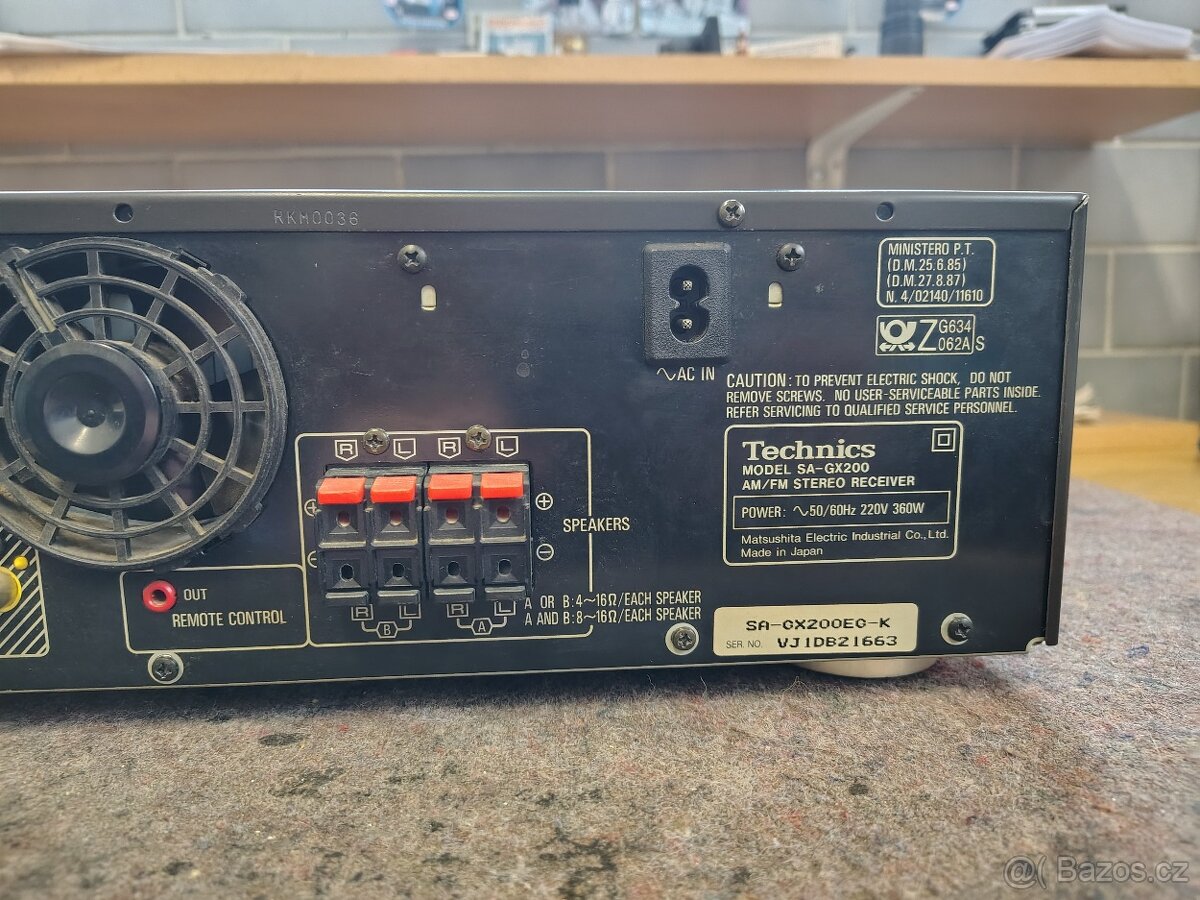 Technics SA-GX200 receiver - 2