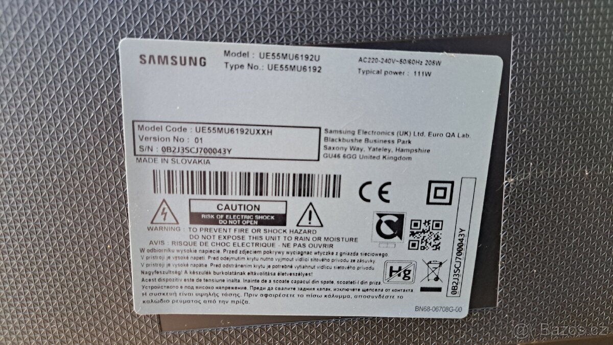 Prodám Tv Samsung UE55MU6192 - 2