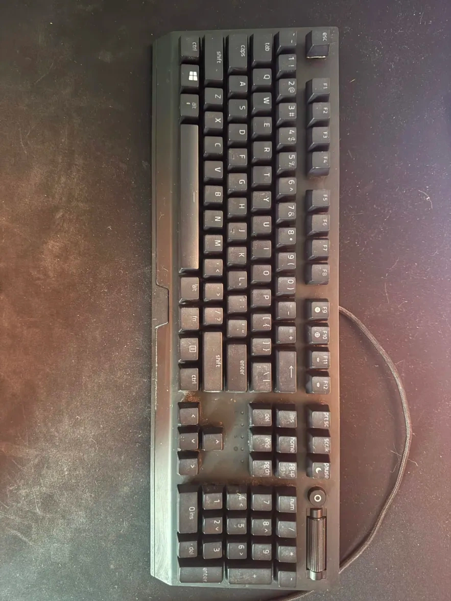 Mechanická klávesnice Razer BlackWidow V3 (Razer Green) - 2