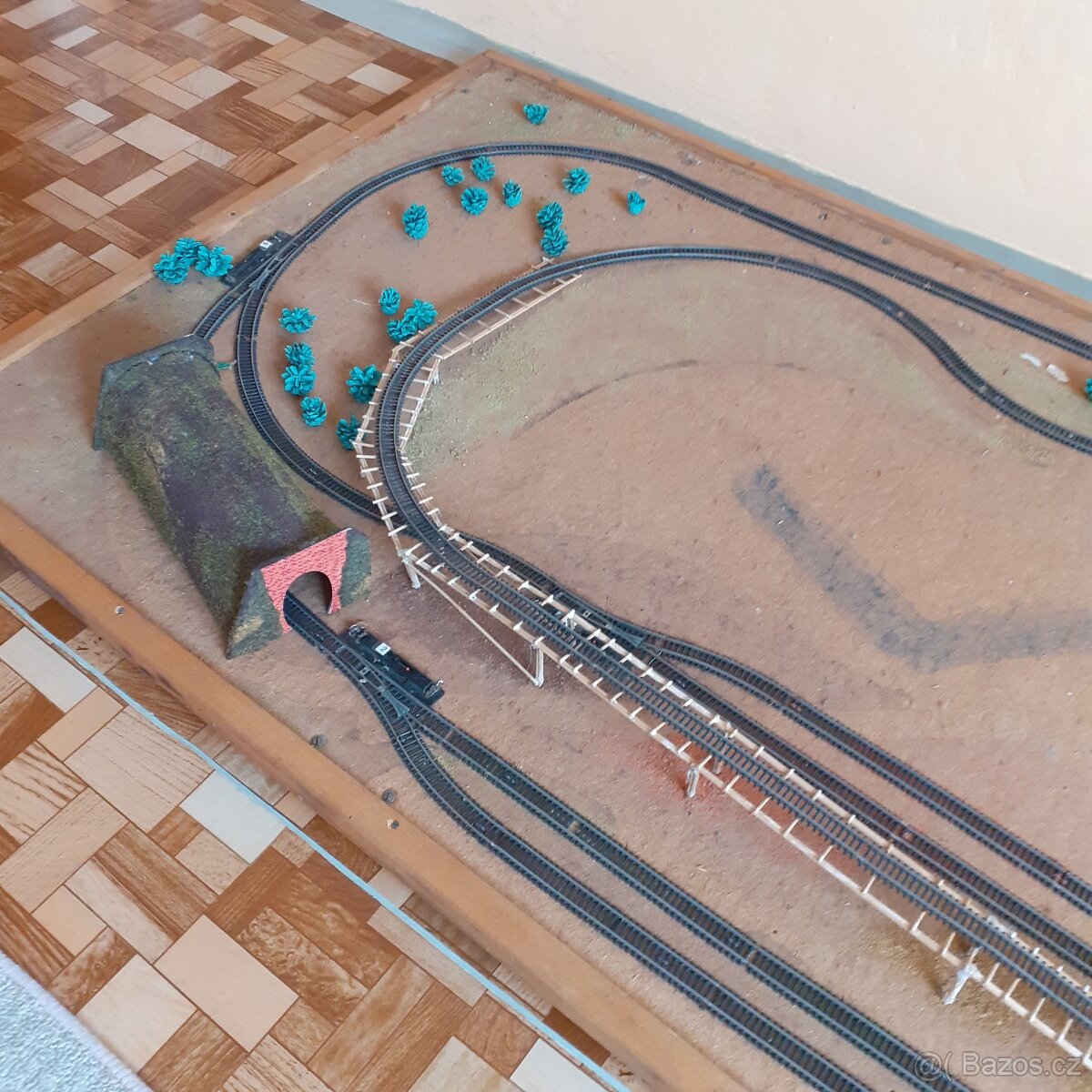 kolejiště tt, 200 x 90 cm - 2